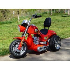Chopper Hawk Mini Harley Wild Child Ride On Motorbike Red